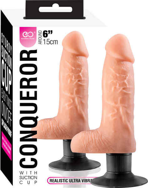 Conqueror 6 Inch Dildo One Size > Dildos > Realistic Dildos