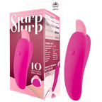 Slurp Slurp Tongue Stimulator – Magnetic Rechargeable 10 Rhythm Vibrator Pink > Sex Toys For Ladies > Clitoral Vibrators and Stimulators