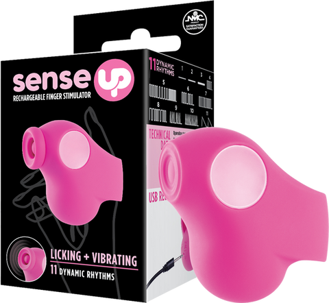 Rechargeable Finger Stimulator (Pink) – USB Rechargeable with 11 Dynamic Rhythms Pink > Vibrators > Finger Vibrators
