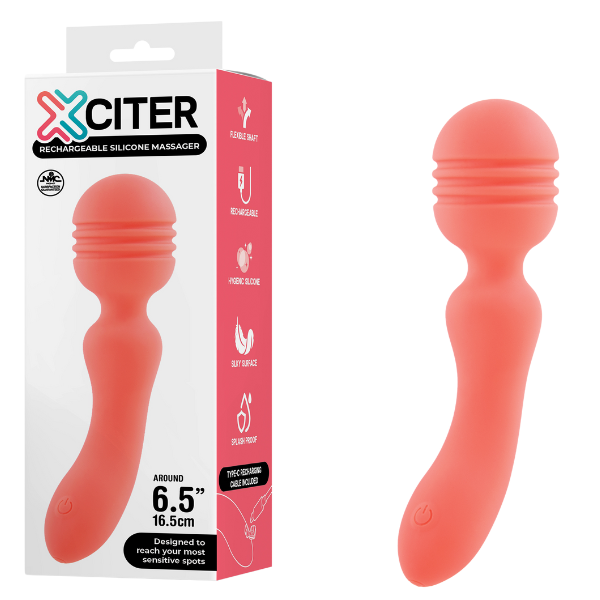 Exciter Rechargeable Silicone Massager – Rechargeable Silicone Massager > Sex Toys > Mini Massagers
