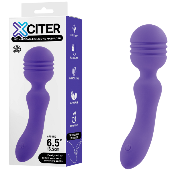 Exciter Rechargeable Silicone Massager – Rechargeable Silicone Massager > Sex Toys > Mini Massagers