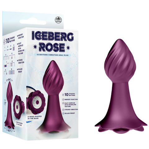 10 Rhythms Vibrating Anal Plug Pink > Anal Range > Vibrating Butt Plugs