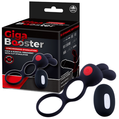 Cock & Scrotal Ring with Clit Stimulator – Adult Accessory One Size > Sex Toys > Couples Toys