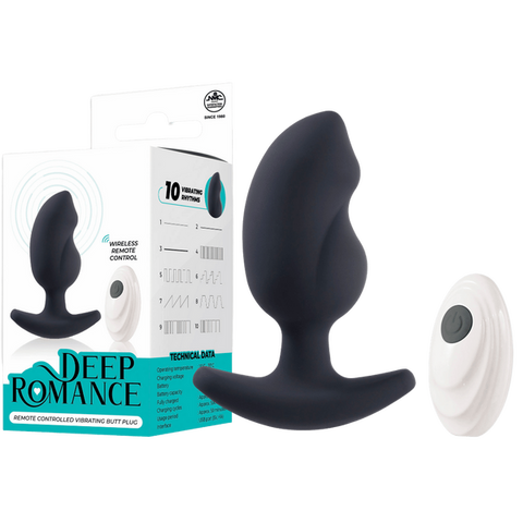 Remote Controlled Vibrating Butt Plug – Wireless Splash-Proof 3.7 Inch Butt Plug One Size > Anal Range > Vibrating Butt Plugs