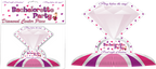 Diamond Centerpiece – Decorative Hen Party Table Accent One Size > Novelties > Bachelor & Bachelorette Items
