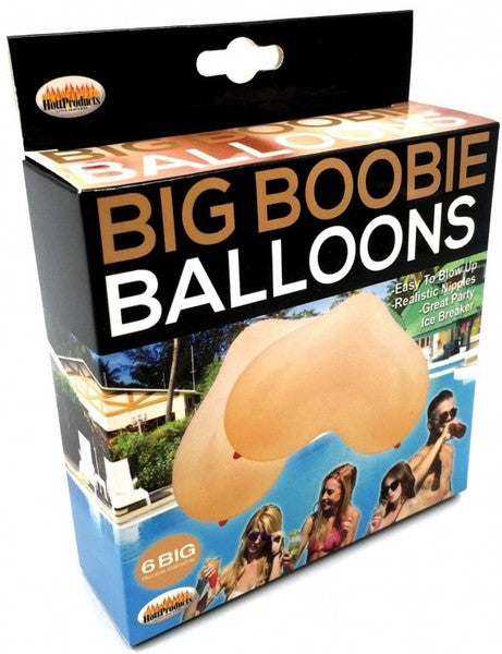 Big Boobie Balloons – Party Decorations Set of 6 Balloons Beige > Novelties > Party Supplies
