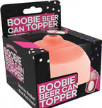 Boobie Beer Can Topper – Food Grade PVC Beverage Accessory Beige > Novelties > Gag Gifts