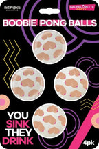 Boobie Beer Pong Balls – Novelty Party Game Accessory Set of Four Balls One Size > Novelties > Bachelor & Bachelorette Items