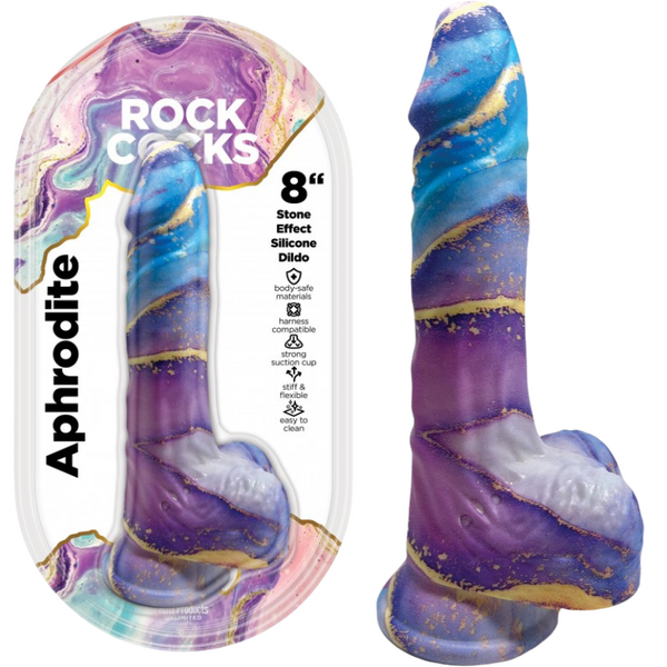 Aphrodite – 8 Inch Textured Dildo One Size > Dildos > Fantasy