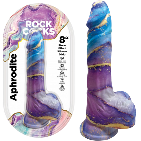 Aphrodite – 8 Inch Textured Dildo One Size > Dildos > Fantasy