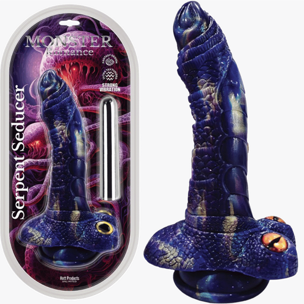 Serpent Seducer – Fantasy Collection 7.2" Vibrating Probe One Size > Dildos > Fantasy
