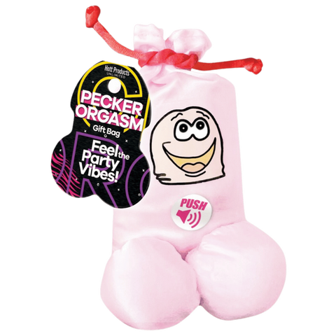 Pecker Orgasm Talking Bag – Audible Party Gift Bag One Size > Novelties > Gag Gifts