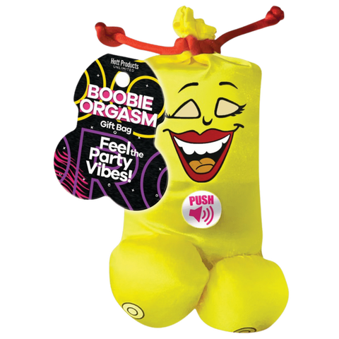 Boobie Orgasm Talking Bag – Novelty Sound Feature Gift Bag for Parties One Size > Novelties > Gag Gifts