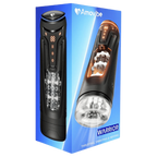 Warrior Heartbeat Nexus Ecstasy – Heated Thrusting Male Masturbator with Vibrations One Size > Sex Toys For Men > Masturbators > Vibrating