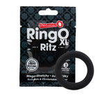 RingO Ritz XL (Black) Cockring Black XL > Cock Ring > Single