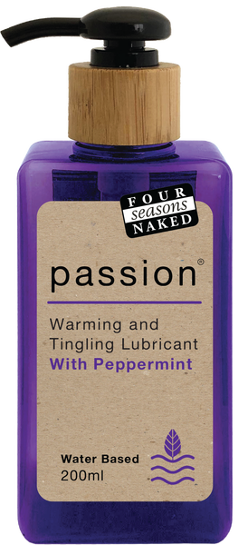 Four Seasons Passion Peppermint Lubricant 200ml Default Title > Lube > Water Based