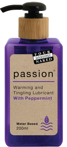 Four Seasons Passion Peppermint Lubricant 200ml Default Title > Lube > Water Based