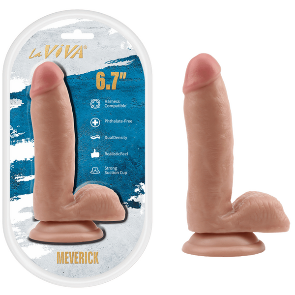 Maverick Series – 6.7 Inch Realistic Tapered Dildo Default Title > Dildos > Realistic Dildos