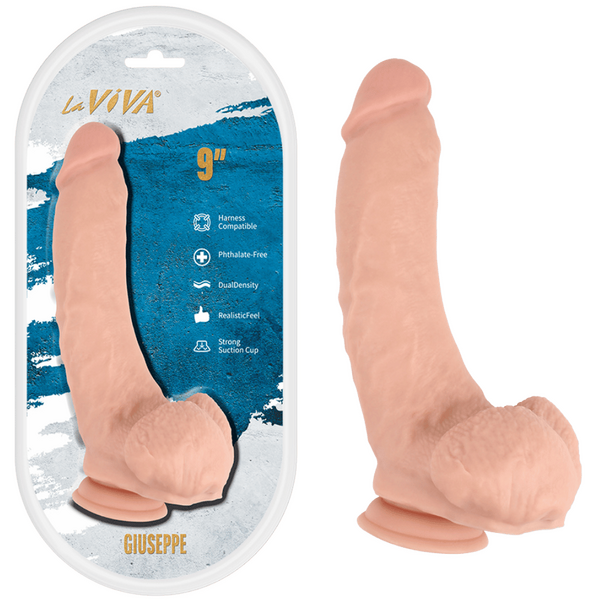Giuseppe 9 Inch Dildo One Size > Dildos > Realistic Dildos