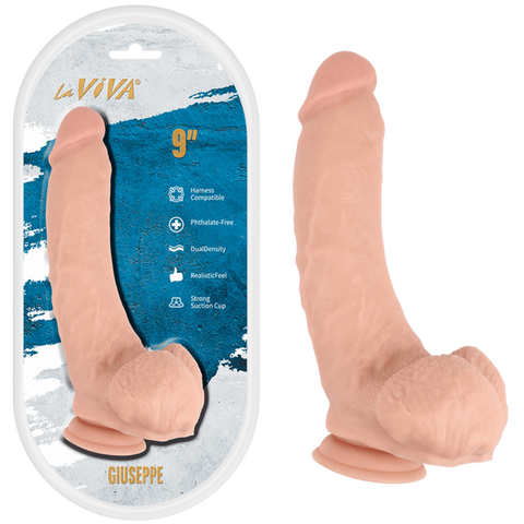 Giuseppe 9 Inch Dildo One Size > Dildos > Realistic Dildos