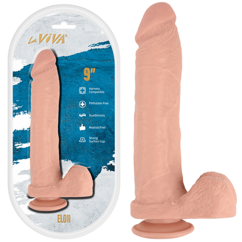 Elon 9 Inch Dildo – Realistic Pleasure Toy One Size > Dildos > Realistic Dildos