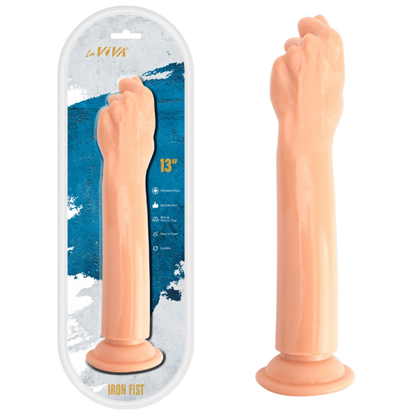 Iron Fist – 13 Inch Fist Dildo Flesh > Dildos > Oversized Toys