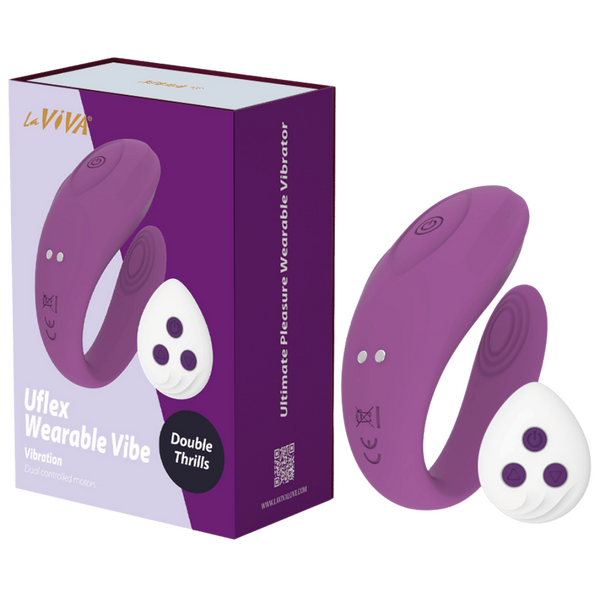 Remote U-flex Wearable Vibration Device Default Title > Sex Toys > Remote Control Toys