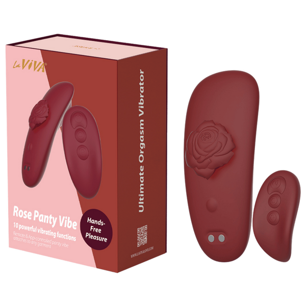 Laviva Rose Panty Vibe – Compact Shape Panty Vibrator Default Title > Sex Toys For Ladies > Panty Vibes