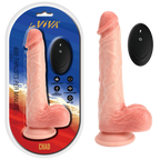 Remote Rechargeable Chad Realistic Flesh Dildo