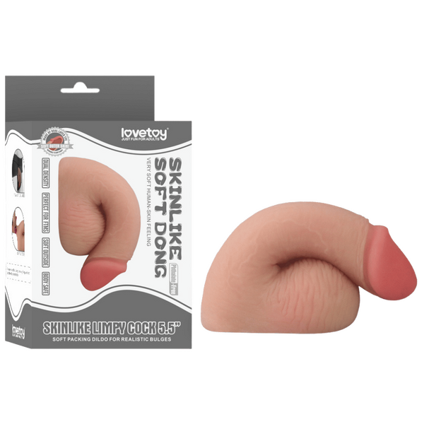 Realistic Skinlike Floppy Male Packing Cock - 5.5 Inch Secondary image