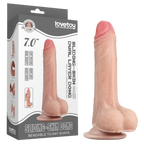 Lovetoy Sliding Skin Dildo 7 Inch – Realistic Dildo Default Title > Dildos > Realistic Dildos