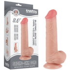 Dual Layer Sliding Skin Dildo - 8 Inch Realistic Dual Density Core Default Title > Dildos > Realistic Dildos