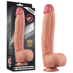 Love Toy King Dual Layered Platinum Silicone Cock 12 Inch Length Default Title > Dildos > Large Dildos