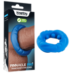 Ridge Bump Stretcher – Textured Stretching Sleeve Blue > Cock Ring > Single