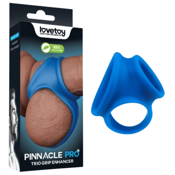 Trio Grip Enhancer Sleeve – Grip Enhancer Sleeve Blue > Cock Ring > Sling