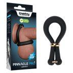 AnyFit Silicone Stretcher Ring – Adjustable Dual-Loop Silicone Stretcher Black > Cock Ring > Adjustable