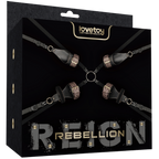 Rebellion Reign Under Mattress Restraint Set – Adjustable Nylon Straps Bondage Restraint One Size > Bondage Gear > Bed Restraints