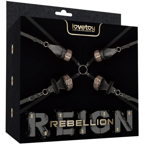 Rebellion Reign Under Mattress Restraint Set – Adjustable Nylon Straps Bondage Restraint > Bondage Gear > Bed Restraints