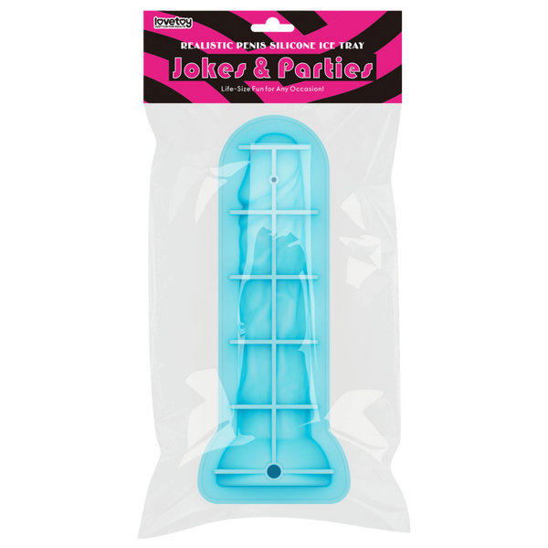 Realistic Penis-Shaped Silicone Ice Tray – Flexible Food-Grade Silicone Ice Mold One Size > Novelties > Party Supplies