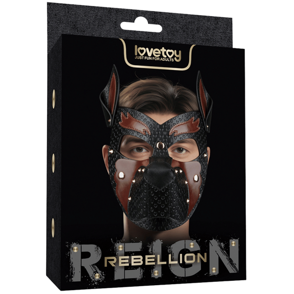 Rebellion Reign Howl Pup Mask – Pet Play Mask One Size > Bondage Gear > Masks