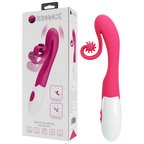 Rechargeable Tatianna (Pink) – Ergonomic Silicone Vibrator with 30 Modes One Size > Vibrators > Unconventional