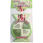 Truth or Dare Party Coasters – Interactive Game Accessories One Size > Novelties > Party Supplies