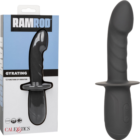 Ramrod Gyrating – 12 Function Textured Shaft Vibrator Default Title > Anal Range > Prostate Plugs