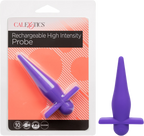 High Intensity Probe – Rechargeable Silicone Vibrator with 10 Vibration and Pulsation Functions Purple > Anal Range > Vibrating Butt Plugs