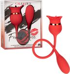 Casanova French Kiss – Dual Motor Vibrating Bullet Teaser Vibrator Red > Vibrators > Finger Vibrators
