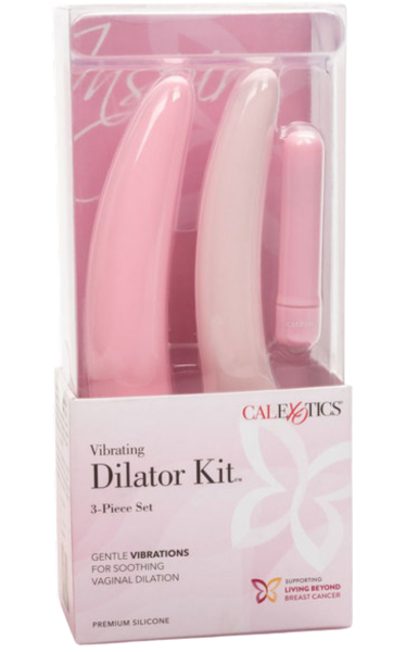 Inspire Vibrating Dilator 3-Piece Set – Ergonomic Silicone Vaginal Dilator Set Default Title > Sex Toys > Dilators