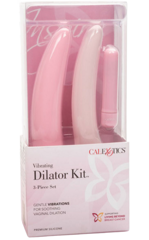 Inspire Vibrating Dilator 3-Piece Set – Ergonomic Silicone Vaginal Dilator Set Default Title > Sex Toys > Dilators