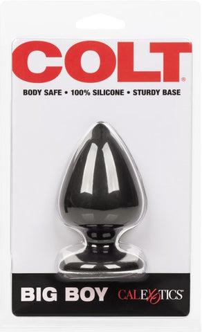 Colt Big Boy – Premium Silicone Large Anal Plug Black > Anal Range > Oversized Anal Toys