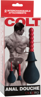 Colt Anal Douche – Reusable Dual Attachment Anal Cleaning System with ABS Plastic and Rubber > Essentials > Douches
