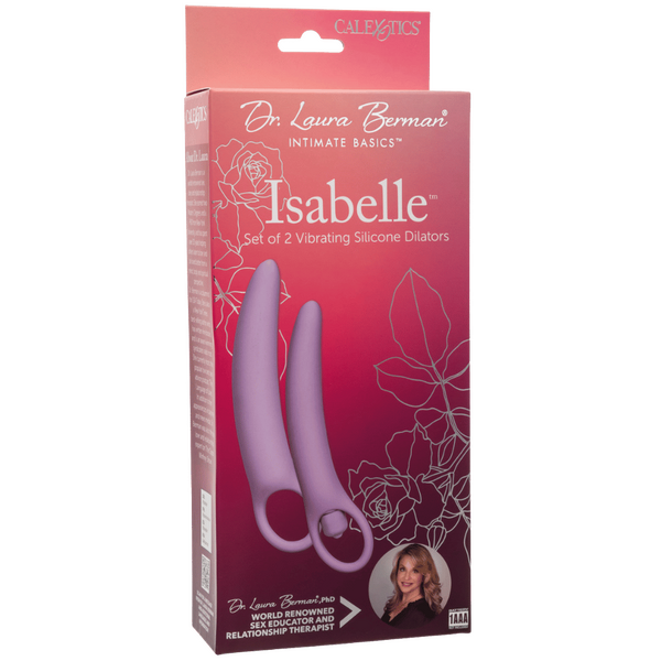 Isabelle Set of 2 Vibrating Silicone Dilators – Ergonomic Vaginal Dilators One Size > Sex Toys > Dilators
